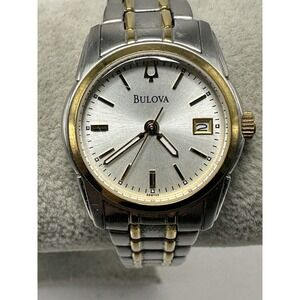 Bulova 98M105 New Battery B4 2014 Ladies Watch 26MM 6" Fedex 30 Year K29